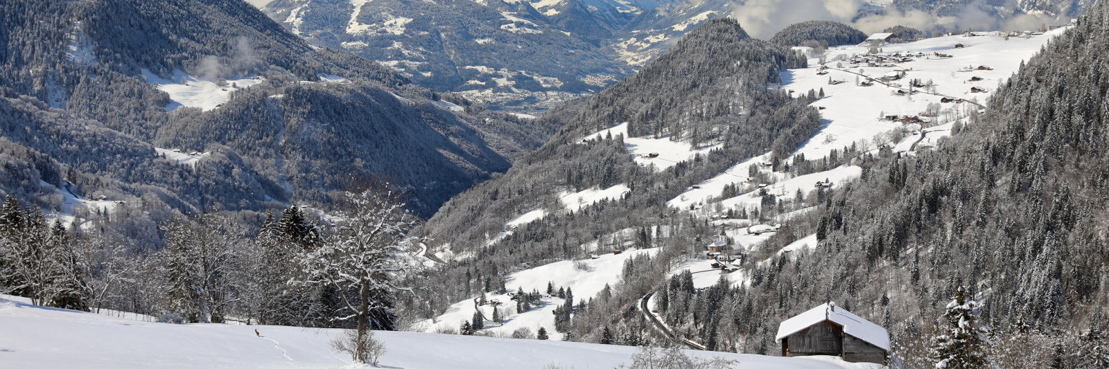 Le Sépey Hiver Paysage