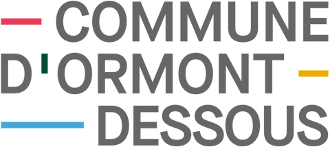 COMMUNE D'ORMONT DU DESSOUS_LOGOTYPE_GRIS